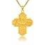 A-Four Way Cross-Gold