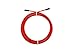 AMRAP Corda di ricambio per speed rope e corde per saltare come Bearing Pro & Solid, lunghezza regolabile, per uomini, donne e bambini, lunghezza 3 m, Rot