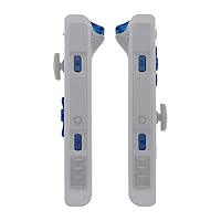 eXtremeRate Full Tasten Set für Switch/Switch OLED Joycon, DIY-Ersatz D-Pad Version Knöpfe ABXY/Steuerkreuz/Trigger Bumper Buttons/+-/SL/SR/Federn-Transparent Blau(Passt D-Pad Joycon Gehäuse) – Ansicht 8
