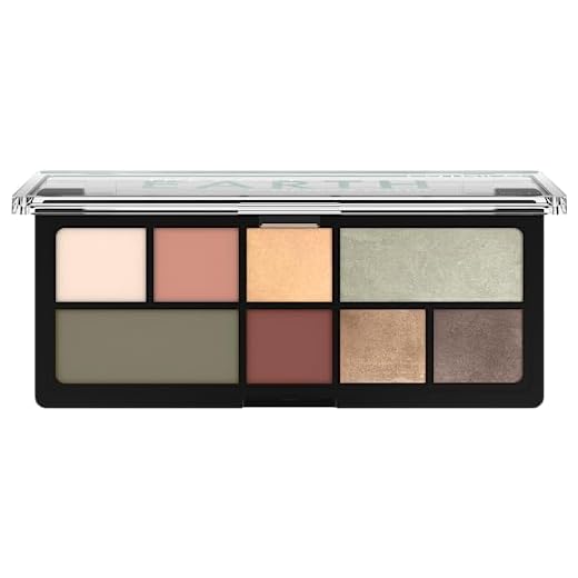 Catrice The Cozy Earth Palette de fards à paupières multicolores, 8 couleurs, longue durée, résultat express, hautement pigmenté, végétalien, sans microplastique, sans parfum, sans huile, 9 g