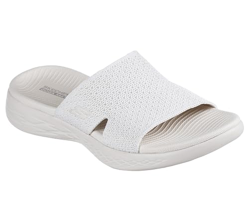 Image of Skechers Women's On-the-go 600 Stretch Knit Slides