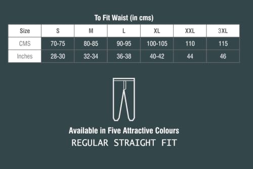 Image of Big Button Mens Regular Fit Casual Cotton Cargo Pant