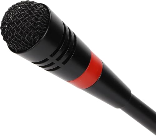 Image of Drumstone (𝟏𝟓 𝐘𝐞𝐚𝐫𝐬 𝐰𝐚𝐫𝐫𝐚𝐧𝐭𝐲 Adjustable Gooseneck Desktop Microphone | Noise-Cancelling Condenser Voice Mic with Table MountStrong, Stable & Ideal for Speeches, Talks & Meetings