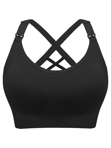 HBselect Sport Schwangerschafts Still BH Nahtloser Still BH...