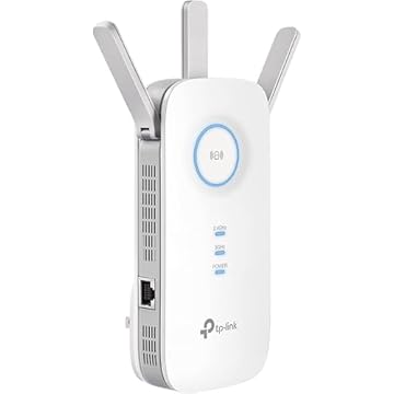 TP-Link Extensor WiFi AC1900 (RE550), cobre até 2800 pés quadrados e 35 dispositivos, repetidor sem fio de banda dupla de 1900 Mbps, reforço de Internet, porta Ethernet Gigabit