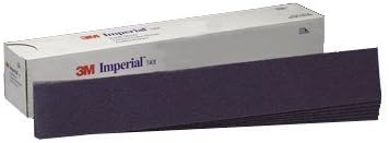 3M 02258 2-3/4" x 17-1/2" 40E Grit Imperial Sheet, (Box of 50)