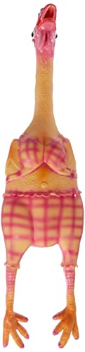 TRIXIE Henne - quietschendes Hundespielzeug aus Latex für langen Spielspaß - 48 cm spannendes Kauspielzeug mit Sound - 35495