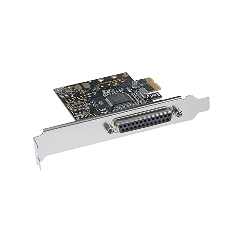 Carte contrôleur PCIe InLine 76625C avec 1 port parallèle LPT DB25