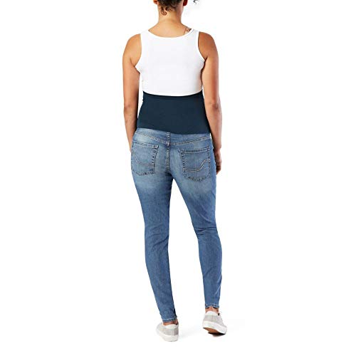 Image of Levi Strauss Signature Gold Women's Maternity Baby Bump Skinny Jeans - Discontinued
