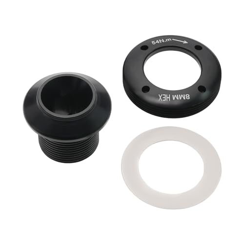 Amazon.co.uk EMSea 1 Set of Bike Bicycle Crank Arm Bolt Kit Self-Extracting M18/M30 Aluminium Alloy Bolt Puller Compatible with SRAM NX GX Force XX1 Black #ad #ad