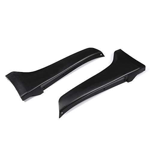 Vehicle Bumper Black Q50 Front/Rear Bumper Lip Car For Fender Splash Mud Flaps Guards Guard Angle Corner Protection For Infiniti Q50 2014-2017 (Color : Front Rear) #TOP3