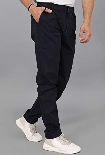 Image of BOX FULL Cotton Men's Regular Fit Track Pant | Light Weight & Comfortable-5494