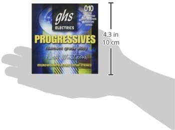 GHS Progressives - PRDM - Electric Guitar String Set, Thin-Thick, .010-.052, multicoloured - Image 4