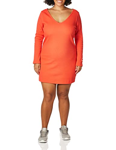 Amazon.com: PUMA Classics Ribbed Bodycon Dress Poppy Red SM : Clothing,  Shoes & Jewelry