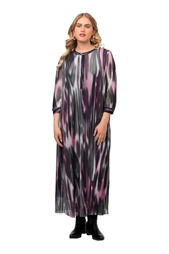 Robe midi à Ligne en A doublée pour silhouette confortable et fluide