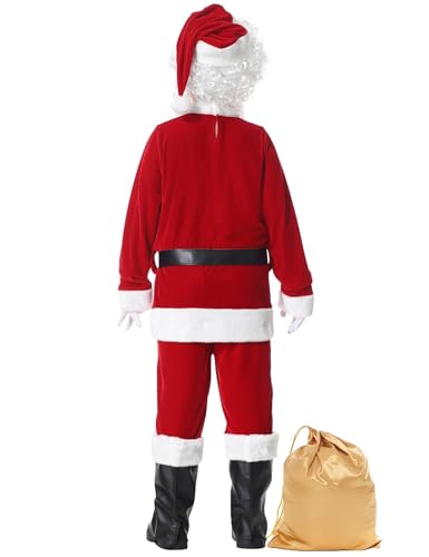 Disfraz Completo de Santa Claus para Niños miniatura 3