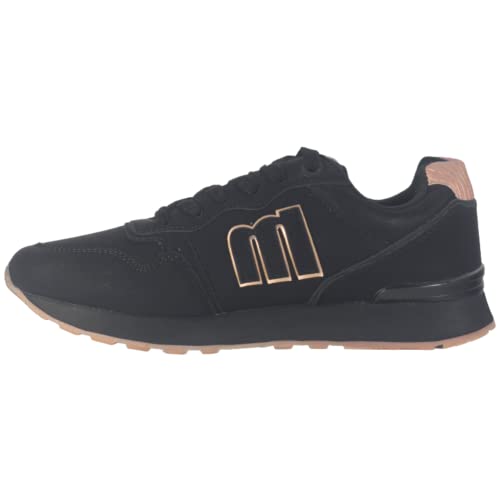 Zapatillas Deportivas Mujer Negras Mustang Marca Benavente
