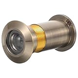 De porte d'entrée : lentille réglable pour une visualisation facile, installation facile sur épaisseurs de porte une fois installé, donne de bons résultats, grand angle de de porte