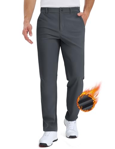 TACVASEN Fleece Lined Golf Pants
