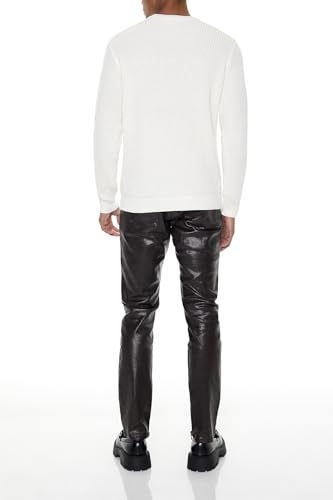 Forever 21 Men's Coated Slim-fit Jeans4