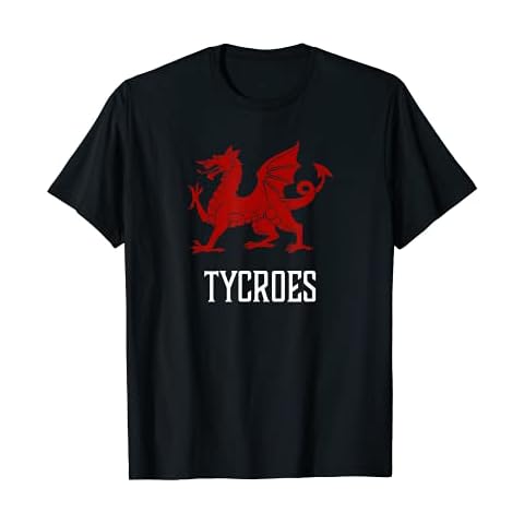 Tycroes, Wales - Welsh Flag Cymru T-shirt Cover