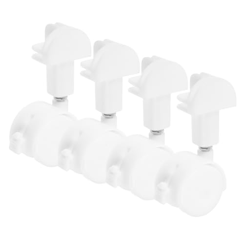 UTHCLO 4pcs Pet Cage Swivel Casters Twin Wheels Brake Replacement Wheels for Heavy Duty Furniture Casters