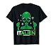 Funny Italian Alien Pun Italy Hand Gesture T-Shirt