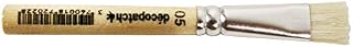 Décopatch - Ref PC05O - 9cm Silk Brush - Bristles Made from Hog Hair, Suitable for Use on All Surfaces, Good on Uneven Surfaces, Less Brush Streaks, Easy to Clean