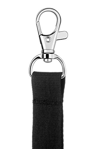 Paxcoo 50Pcs Keychain Bulk With Key Chain Swivel Hook D Rings And Slide Buckles For Handbag Purse Hardware Craft (1 Inch) #TOP3