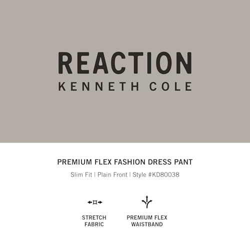 Kenneth Cole Mens Fashion Patterned Slim Fit Dress Pant4