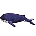 Zhyaj Peluche Gigante Ballena Azul Muñeca Ballena Muñeca Delfín Suave Y Cariñoso Cojín Muñeca Regalo De Colores Realistas Los 60Cm-150Cm,Azul,150CM