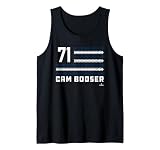 Flag Stripes Cam Booser Boston Baseball MLBPA Tank Top