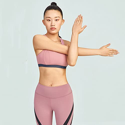 WENJUN Nahtloser Sport-BH für Damen, Racerback, volle Abdeckung, hohe Stoßfestigkeit, Un … WENJUN Nahtloser Sport-BH für Damen, Racerback, volle Abdeckung, hohe Stoßfestigkeit, Un …
