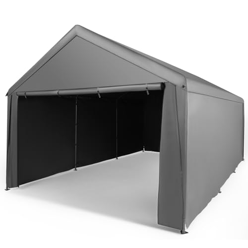 Abba Patio Carport 12×20, Large Portable Garage cover