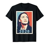 AOC Alexandria Ocasio Cortez 2028 for President Election T-Shirt