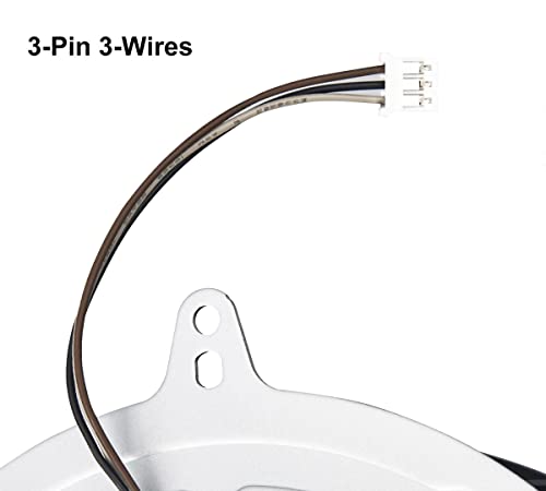 Image of New PS5 CPU Cooling Fan, Internal Cooler Fan Replacement for Sony PlayStation 5 PS5 Series 12V 2.15A 23 Blades