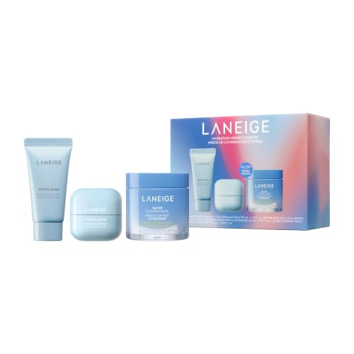 Image of LANEIGE Water Bank Blue Hyaluronic Cream Moisturizer: Hydrating Korean Face Cream with Squalane & Ceramide for Skin Barrier Support, Dermatologist-Tested