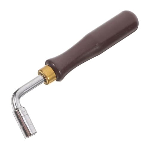 COOLHIYA Professional Dulcimer Tuning Wrench Tool High Hardness Dulcimer Accessory for String Comfortable Handle for Precise Tone Tuning