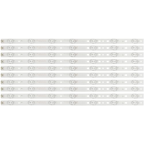 Tira de LED LED50D7-ZC14-01(B) para reparar pantalla negra en TV LD50U3000 y D50MF7000