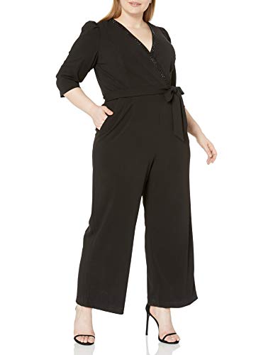 three quarter sleeve jumpsuit