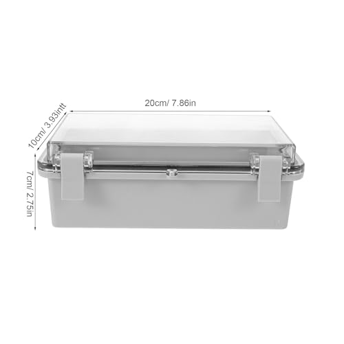 Caja de conexiones IP67 con tapa transparente y estructura de dos vías 2