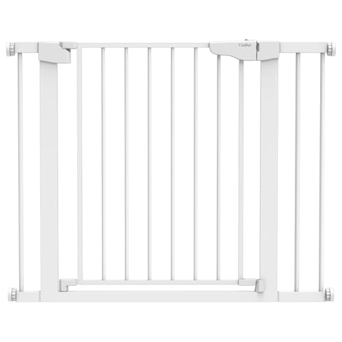 Cumbor 29.7-40.6" Baby Gate for Stairs, Mom's Choice Awards Winner-Dog