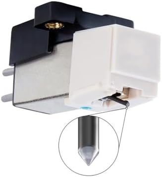 AT3600L Hareketli Mıknatıslı Fono Kartuş Alaşımlı Başlık Tutucu, LP Kayıt Çalar Döner Tabla için Sentetik Kalem, 20Hz-20kHz Frekans Tepkisi, Kolay Kurulum Kiti (Kartuş + Stand) - Görsel 5