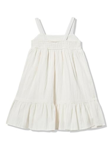 Calvin Klein Girls' Sleeveless Dress, Egret, 6 - image 3