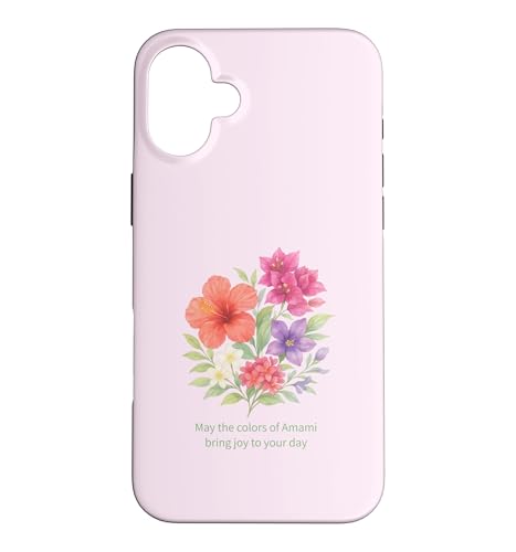 �����̐F�ʂ�Z���{�^�j�J�� �u�[�P �EAmami Island Botanical Floral Bouquet �X�}�z�P�[�X iPhone 16 Plus �p