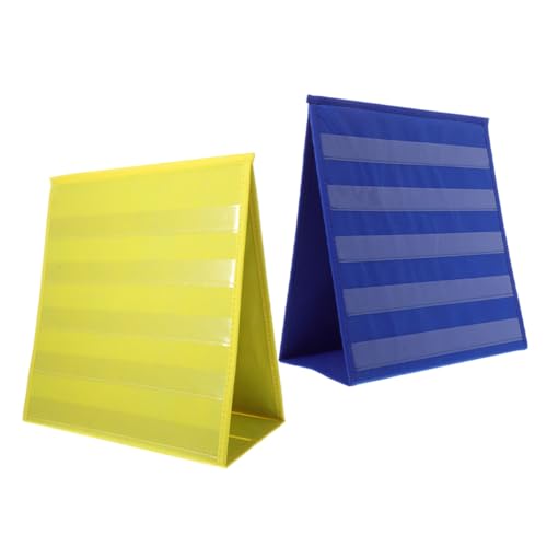 Tableau de poche double face stable HOODANCOS avec rangement polyvalent pour école