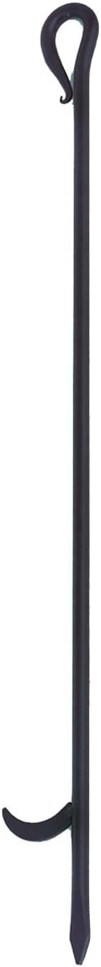 Dagan Industries Black Wrought Iron Poker - 28.5 inch