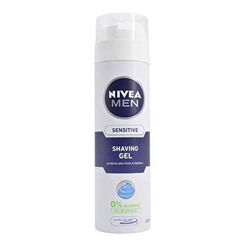 Nivea Men Sensitive Shaving Gel, 200Ml By Nivea
