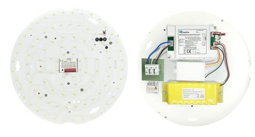 shopVG Dauerlicht LED Notleuchte Notbeleuchtung Exit Notausgang Fluchtwegleuchte Notlicht Fluchtweg EXIT Lampe IP54 (BULK LED Lampe IP54)