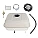 HanOaki 3.34L Metal Fuel Tank for Honda for GX160 for GX200 GX140 Engine, Complete Replacement Kit with Cap & Filter for 5.5HP 6.5HP Generator, Water Pump and Lawn Mower